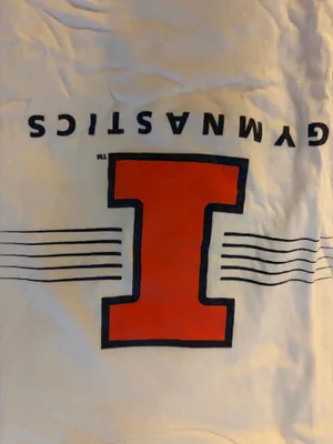 Fighting Illini tshirt White Size L thumbnail 2
