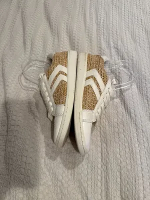 Dolce Vita Neo White and Raffia Sneakers (2) thumbnail 7