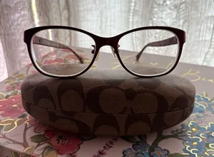 Coach Women's Satin Burgundy (Ashlyn HC 5039) 51mm Glasses thumbnail 1