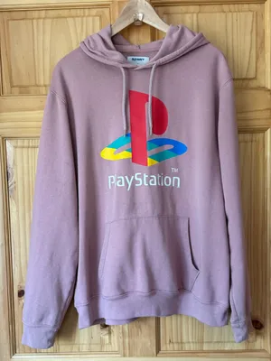 Old Navy Graphic Hoodie in Mauve with PlayStation Logo size XL thumbnail 1