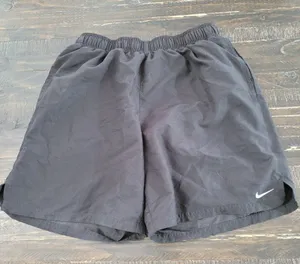 Nike Swim Volley Shorts Black Women's Medium Dri-FIT Drawstring Beach Pool Swim thumbnail 1