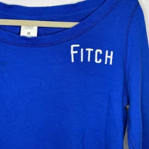 Abercrombie & Fitch Pullover Shirt Blue thumbnail 7