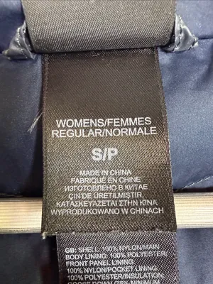 The North Face Women’s Loralei Down Hooded Jacket in Blue W2564 Sz S thumbnail 4