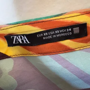 Zara Paisley Floral Print One Shoulder‎ Midi Dress Asymmetric Party Size XS thumbnail 12