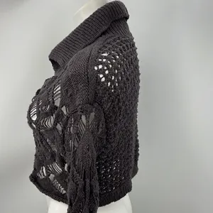 Free People long sleeve extra small cropped cardigan thumbnail 2