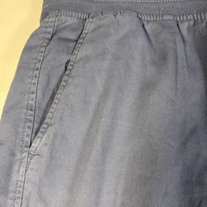 Orvis womens shorts blue pockets pull up tie front XL NWT thumbnail 3
