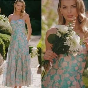 NWT Hutch Phoebe Floral Strapless Corset‎ Dress with pockets 6 thumbnail 2