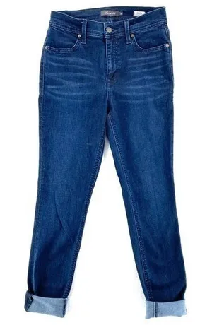 Level 99 Tanya‎ High Rise Cropped Skinny Jean thumbnail 1