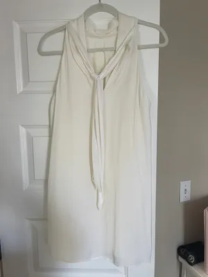 Naked Zebra White Grad / Recruitment Dress thumbnail 3