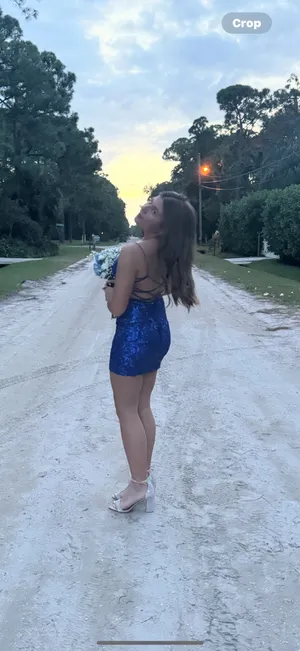 Royal Blue Hoco Dress- Size Small thumbnail 4