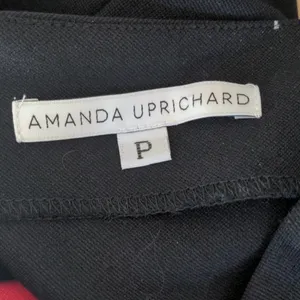 Amanda‎ Uprichard Women's Racer Dress Size P Petite Red Black Mini 3/4 Sleeve thumbnail 7