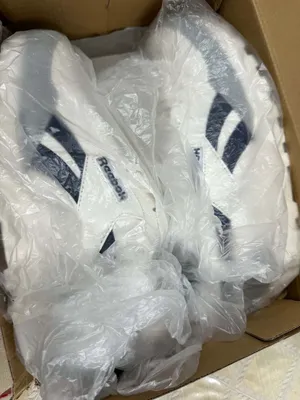 Reebok Rewind Run Sneakers GV8544 White Grey3 Blue Size 8 Men thumbnail 5