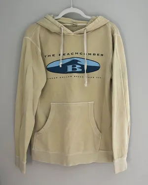 Beachcomber faded yellow hoodie thumbnail 1