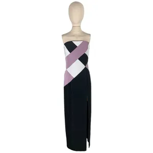 Vintage Jessica McClintock Y2k 90s Strapless Maxi Dress Size Medium thumbnail 2