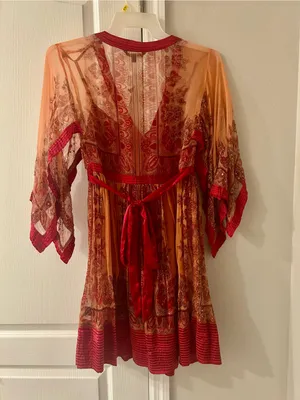 Chaudry Anthropologie Beaded With Slip Dress thumbnail 6