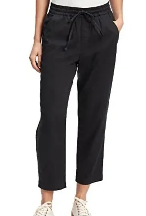 GAP Womens Easy Straight Pull-on Pants True Black Size Large Tall New With Tags thumbnail 1