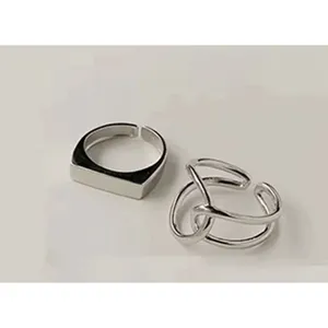NEW Knot‎ Ring, 925 Sterling Silver Adjustable thumbnail 10