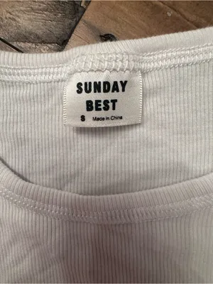 ARITZIA SUNDAY BEST Dove Long Sleeve Corset Tee thumbnail 3