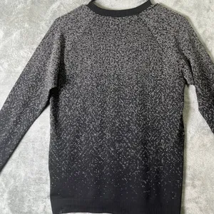 Lululemon Rest Less Pullover Black‎ Speckled Athletic Running Top Black Size 6 thumbnail 5