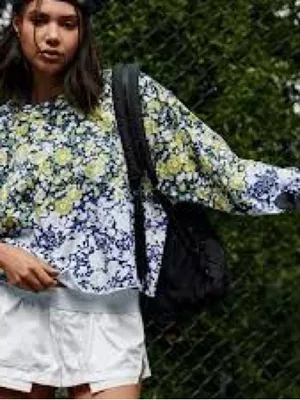 Free People Inspire Floral Printed Layer thumbnail 2