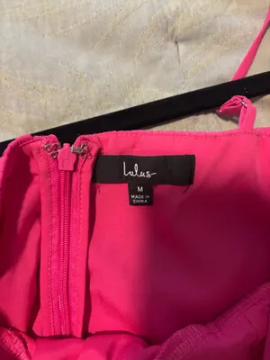 Lulus Hot Pink Dress thumbnail 3
