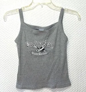 Dasix small cotton North Carolina Carolina Beach crop Top thumbnail 1