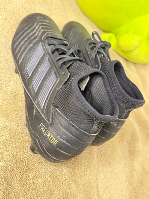Adidas Soccer Cleats Predator Stripes FG Sock Men's Size 8 thumbnail 5