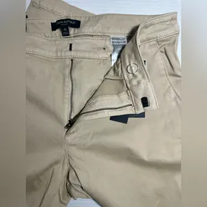 Banana Republic Pants Women Size 8S Skinny Khaki Ankle Mid-Rise Tan Workwear NWT thumbnail 12