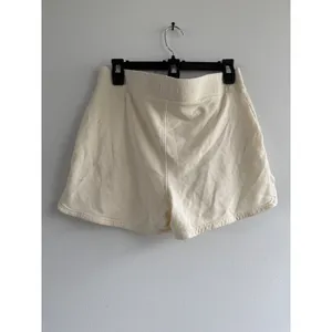 Peter Millar Cream Lounge Shorts Athletic Sweat Shorts‎ Women's Size M flaw thumbnail 3