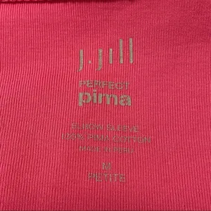J. Jill Perfect 100% Pima Cotton Elbow Sleeve Top thumbnail 5