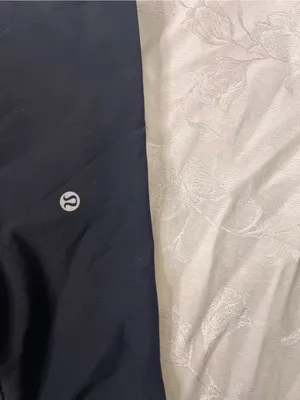 lululemon athletica Black Capri Leggings with Laser-Cut Hem thumbnail 5