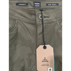 PrAna Halle Jogger II Sage Camouflage Women’s 0 Regular Hybrid Cargo Pants thumbnail 2