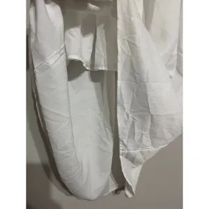 Princess Polly Dion Maxi Skirt White Tiered Peasant Smocked Waist Size 6 thumbnail 4