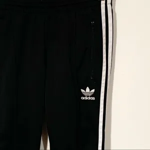 Adidas Womens Size XS Black Skinny‎ 3 Stripe Track Pant thumbnail 2
