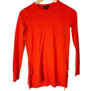 J.Crew XXS 100% Merino Side Tie Pullover Sweater. thumbnail 4