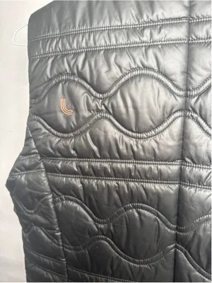 NWOT Lole gray quilted puffer zip up vest sz Large thumbnail 7