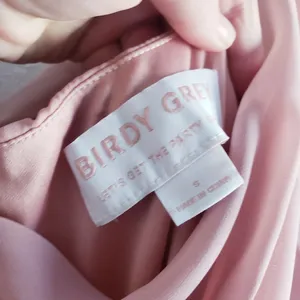 Birdy Grey Mauve Pink Chiffon Bridesmaid One Shoulder Dress New With Tags thumbnail 8