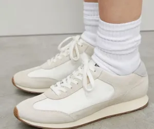 EVERLANE Suede Womens‎ Tread Sneakers Grey Sz 11 thumbnail 1
