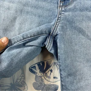 American Eagle Outfitters Blue Flare Leg Jeans SZ 8 thumbnail 5