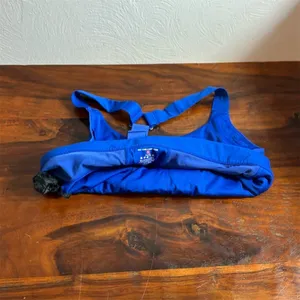 Sweaty Betty Power Sports Bra Womens Size L Blue Medium Impact Racerback thumbnail 6