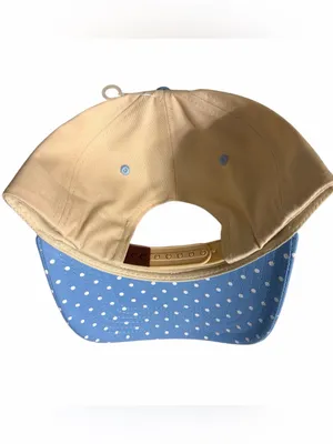 Nwot C.C Meet Me At The Lake Polka Dot Baseball Cap - Sky Blue thumbnail 3