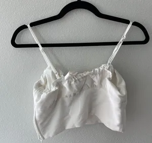 Lottie Moss White Bow Top thumbnail 5