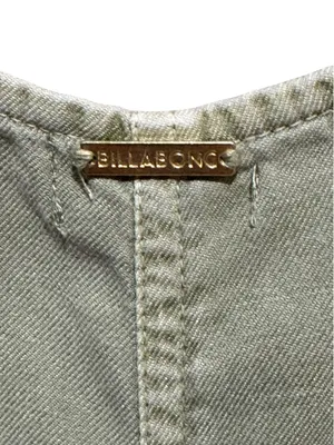 BILLABONG Beach Cruiser Jumpsuit M Avocado $80 Retail EUC thumbnail 8