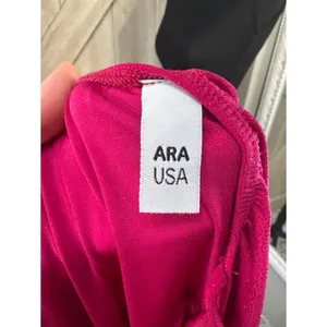 Fuschia Pink Asymmetrical Bodycon dress - Large thumbnail 8
