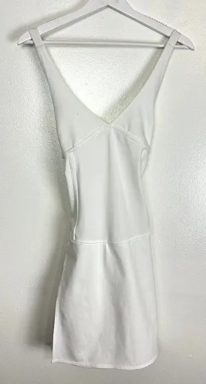 FREE PEOPLE FP Movement Drop Shot Minidress in White Size X-Large thumbnail 1