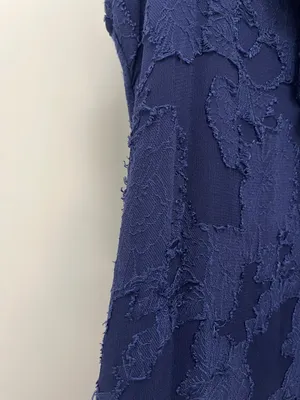 BHLDN Claudia Asymmetric Ruffle Chiffon Midi Dress - Size Medium thumbnail 7