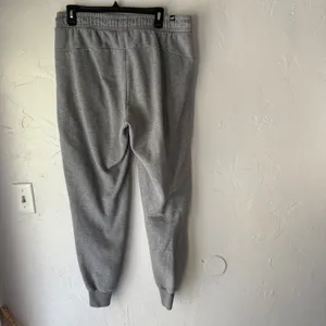 Puma Women's Gray Sweatpants Joggers Size L Logo Drawstring‎ Cuffed Athletic thumbnail 5