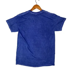 Nirvana Vintage Style Smile Back Short Sleeve Unisex T Shirt Crew Neck M Blue thumbnail 6