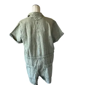 NWOT Free People rhodes chino coverall - moss stone Medium thumbnail 8