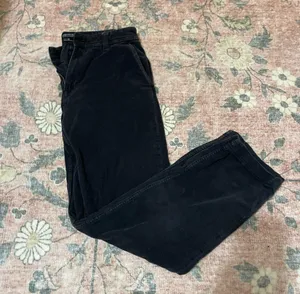 Cotton On Black Corduroy Pants thumbnail 1